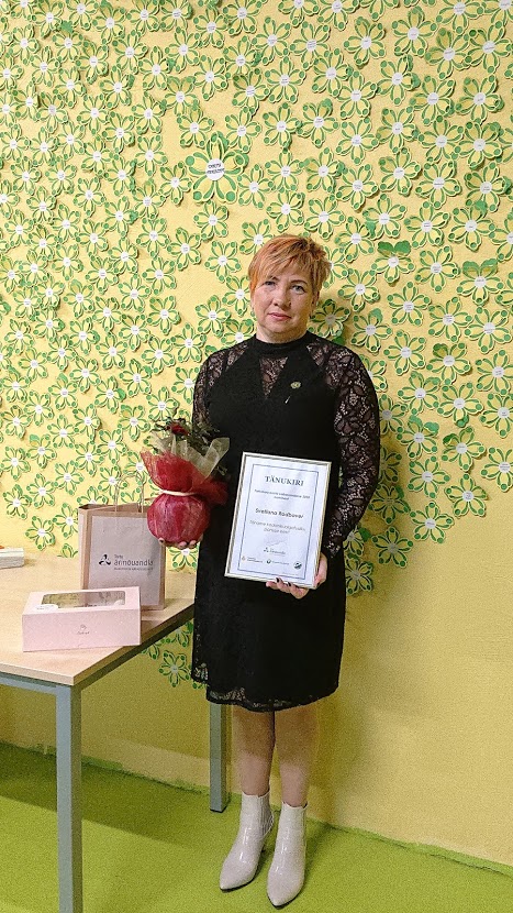 Svetlana Rodbaver Tartu Pereliit aasta vabakondlane nominent